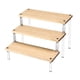 thumbnail image 4 of Soporte De Exhibición De Madera Soporte De Almacenamiento Para Coleccionables Figura Muñeca Modelo 3 Niveles, 4 of 5