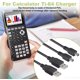 thumbnail image 5 of Cargador para calculadora WONKEGONKE - Pack de 2 cables USB, 5 of 6