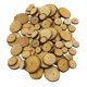 thumbnail image 5 of 100 piezas de madera de pino natural rebanadas diy wedding decoración del hogar de navidad, 5 of 5