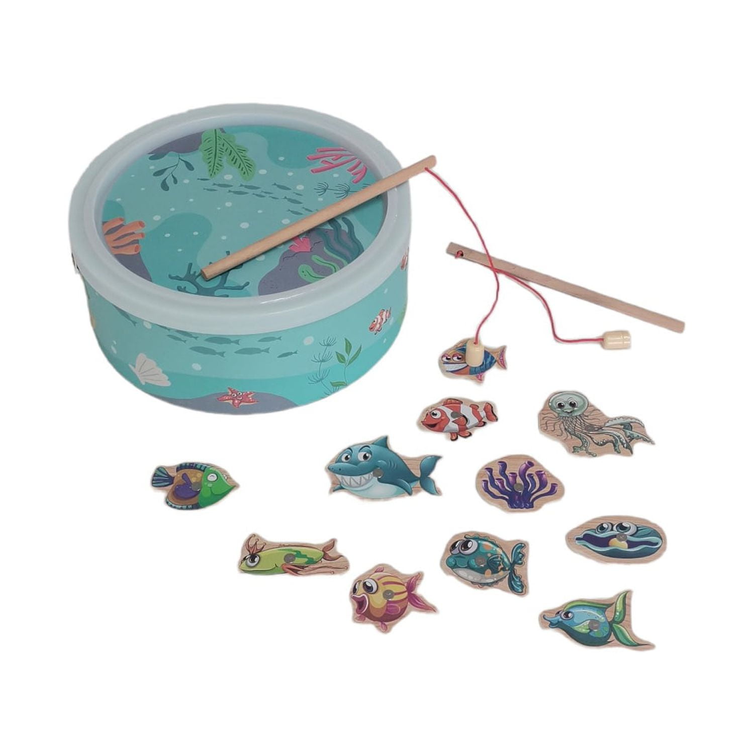 Seigard - Pesca Magnética 60 Piezas