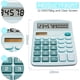 thumbnail image 2 of Calculadora financiera con pantalla LCD extragrande, calculadora de escritorio de 12 dígitos con números grandes, funciona con pilas y energía solar, ideal para negocios, oficina, hogar, escuela, escr, 2 of 7