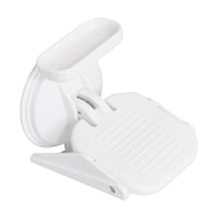 Magideal - Reposapiés De Ducha Reposapiés Soporte Para Lavar Los Pies Con Ventosa Pedal De Baño Soporte Para Piernas Para Afeitado Para El Baño En Casa Esencial
