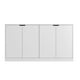 thumbnail image 2 of Buffet 4 Puertas Compaq Blanco, 2 of 4