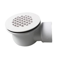 Magideal - Cubierta Redonda Para Drenaje De Suelo De Baño, Rejilla De Drenaje, Colador Fácil De Instalar Para Lavandería, Hogar, Cocina, Tubería De Drenaje De 40