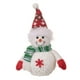 thumbnail image 2 of Figura De Muñeco De Nieve Navideño, Lindos Muñecos De Peluche Navideños Para Adultos, Adolescentes, Niños Y Niñas, Sombrero Puntiagudo, 2 of 3
