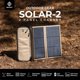 thumbnail image 2 of Panel solar ELECOM 14W USB-C/A plegable 610 g beige, 2 of 8