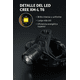 thumbnail image 3 of Pack X2 Linterna Cabeza Led Linternas De Caza Cámping 503 Linterna Negro / Linterna recargable led de cabeza + 2 baterias 18650 - 101384 Luz Blanco, 3 of 3