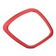 thumbnail image 2 of Anillo De Ajuste Del Logotipo Del Emblema Del Volante Del Coche Para Audi A4 B6 B7 B8 A3 NUEVO Rojo, 2 of 5