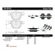 thumbnail image 2 of Pastillas Freno para auto BMW 750d 2008-2015 Trasero, 2 of 5