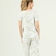thumbnail image 3 of Pijama de Mujer New Cuore Pantalon Largo Blanco Estampado, 3 of 4