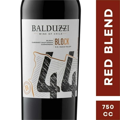 Vino Tinto Red Blend13.5° Botella 750 Ml Balduzzi