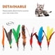 thumbnail image 3 of Juguete interactivo para gatos Pawaboo Cat Wand para cañas de pescar, 3 of 7