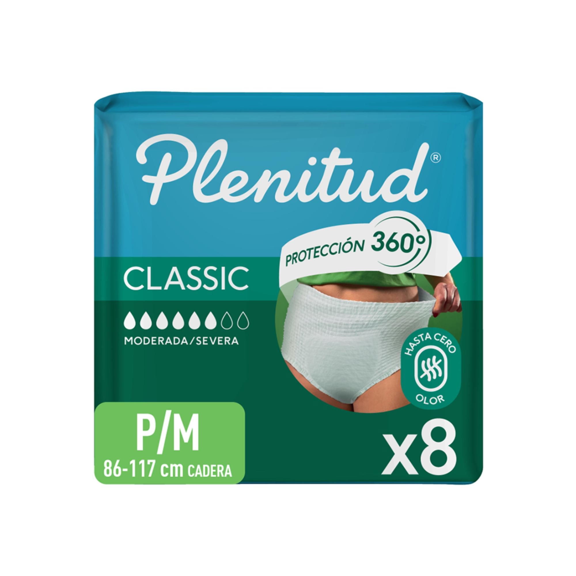 Ropa Interior Desechable Classic P/m Nuevo Y Mejorado 8 Un Plenitud