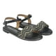 thumbnail image 5 of Sandalia Chalada Mujer Call-29 Negro Plana, 5 of 6