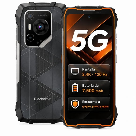 Celular Rugged Blackview BL7000 Pro 5G 512GB 32GB RAM