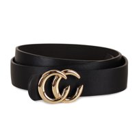 Carven Paris - Cinturón De Mujer Kate Negro