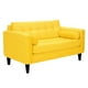 thumbnail image 2 of Sofa Retro 2c Felpa 00 Amarillo, 2 of 6