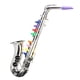 thumbnail image 3 of Mini Instrumentos De Saxofón Musical De Simulación De 8 Notas Para Ni?os A Partir De 3 A?os Plata A, 3 of 5