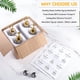 thumbnail image 5 of Dispensador De Sirope De Café 500 Ml Paquete De 4 Con Etiquetas Gold Pump, 5 of 7