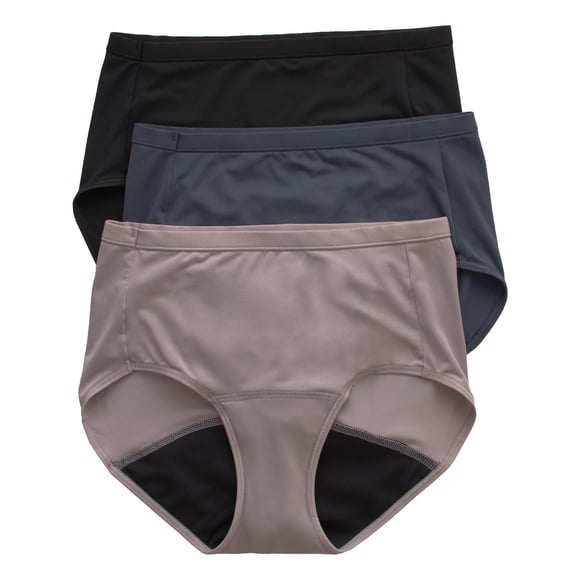 Ropa interior de época Hanes Fresh & Dry Light para mujer, paquete de 3
