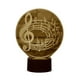 thumbnail image 3 of Lampara Ilusion 3D Musica Llave de Sol de 7 colores, Base touch, 3 of 7