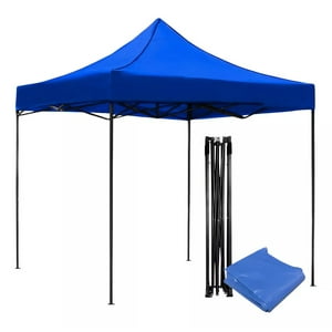 Genérico - Toldo Plegable 3X3 Metálico Antioxidable Con Lona