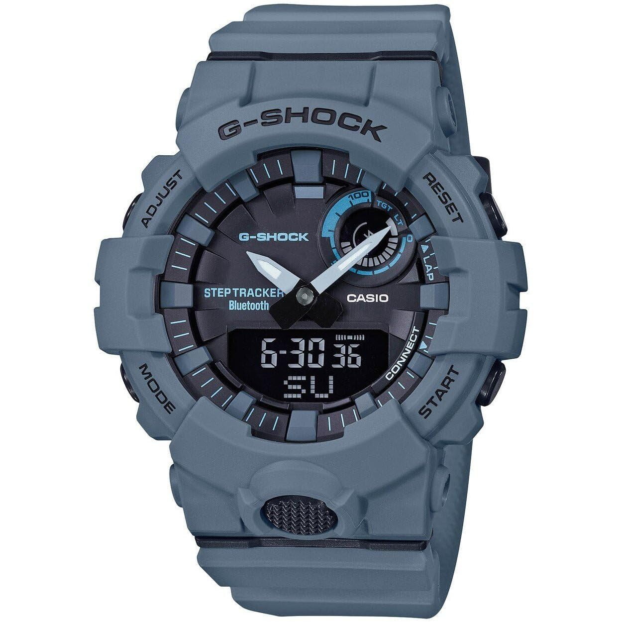 Reloj G-shock Gba800uc-2a Azul Con Contador De Pasos