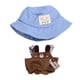 thumbnail image 1 of Ropa De Muñeca De Felpa, Pantalones Y Sombrero Hechos A Mano Para Regalos, Suministros De Bricolaje, Accesorios Para Fotos, 2 Uds., 1 of 3