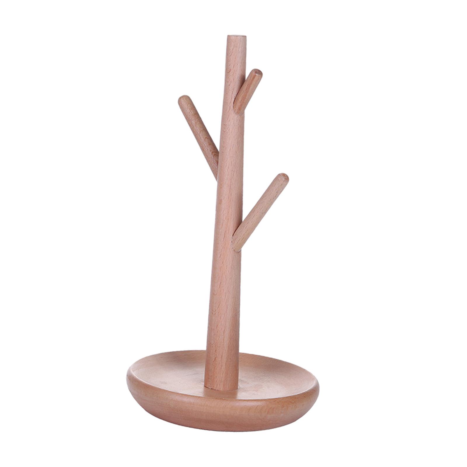 Magideal - Soporte Para Presentación De Joyería Multifunción, Estante De Almacenamiento Para Pulseras, Soporte De Exhibición De Brazaletes De Madera Para Pulsera