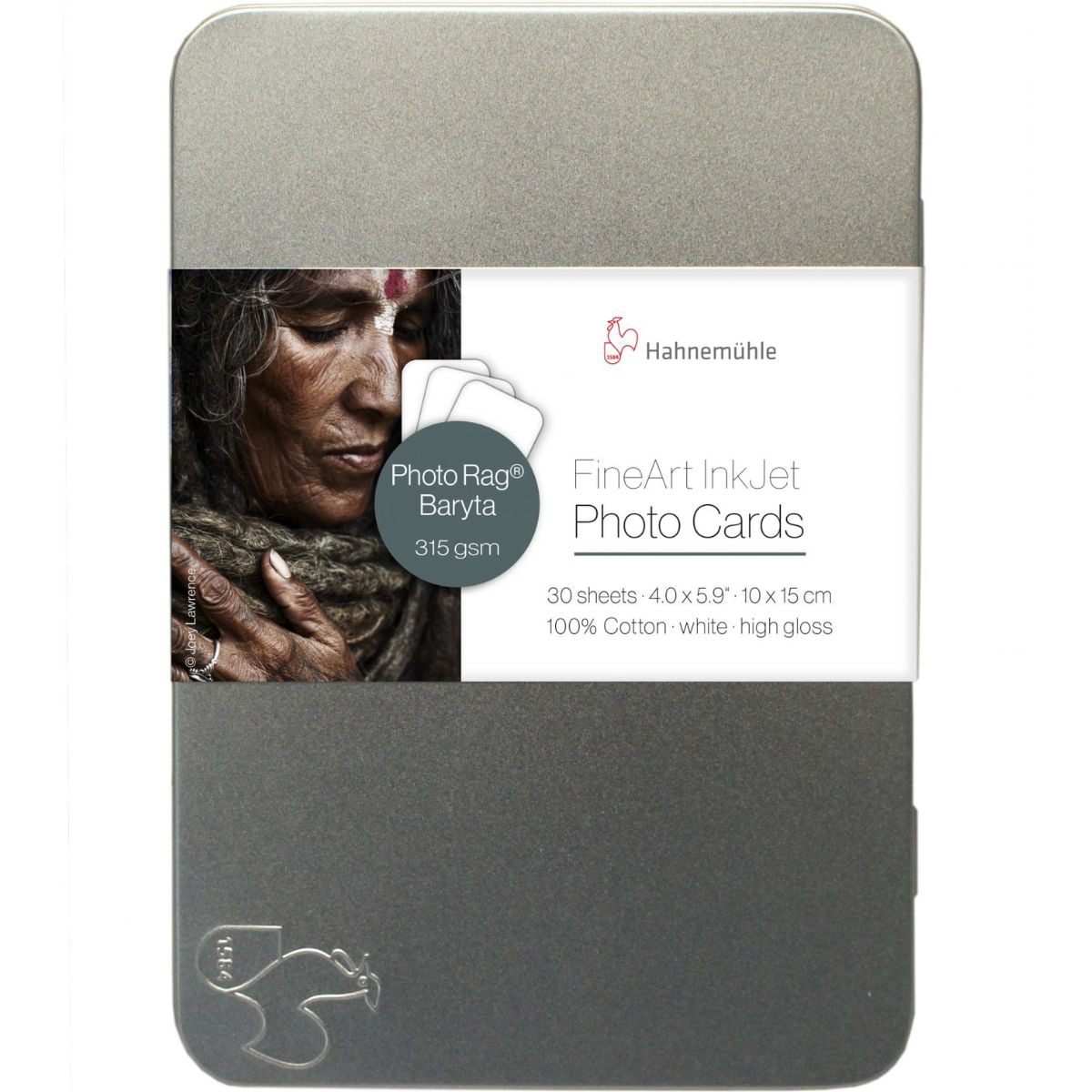 Tarjeta Digital Photo Rag Baryta 315g Hahnemuhle 10x15cm 30h