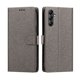 thumbnail image 2 of Funda Cartera de PU para Samsung Galaxy A15 con Tarjetas, Gris, 2 of 6