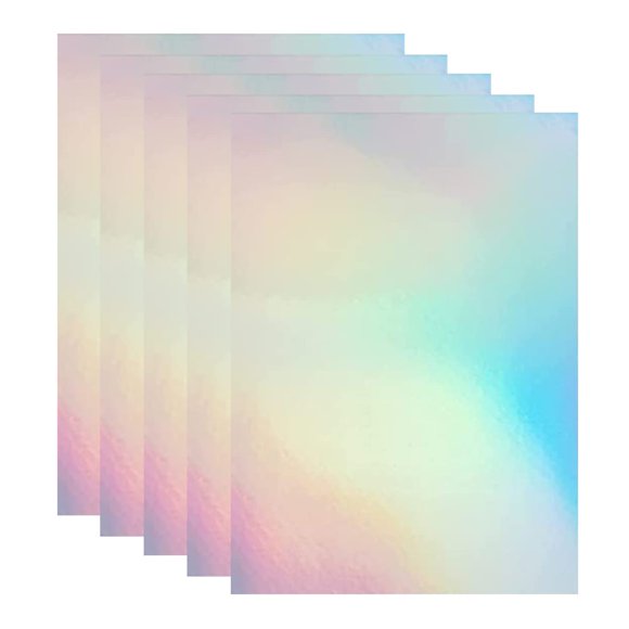 Bleidruck Láminas de Laminado Autoadhesivas Holográficas A4 21 × 29,7 cm – Pack de 25