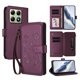 thumbnail image 1 of Funda Cartera Mariposa para [Xiaomi 14T] con Soporte y Cremallera Violeta, 1 of 6