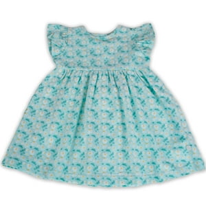Vestido Jersey Estampado Bebé Niña Menta Pillin