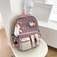 thumbnail image 1 of Kawaii Preppy Nylon Backpack - Large Capacity, Durable & Lightweight - Perfect for School, Travel & Commuting!, 1 of 5
