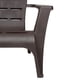 thumbnail image 3 of Silla reposera terraza de resina café oscuro MQ QRubber, 3 of 11