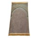 thumbnail image 2 of Oración Alfombra Decoración Poliéster Exquisito Antideslizante Para Eid Viajes Meditación Marrón, 2 of 5