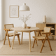 thumbnail image 3 of Silla Sitial Butaca Chandigarh Madera Rattan Natural, 3 of 7