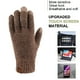 thumbnail image 3 of Guantes mágicos de lana de invierno para mujer con pantalla táctil y forro polar cálido., 3 of 5