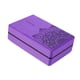 thumbnail image 1 of Bloque De Yoga Bloques De Espuma EVA De Alta Densidad Entrenador De Equilibrio Antideslizante Para Fitness Violeta, 1 of 3