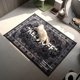 thumbnail image 3 of Alfombra de Área KEEP OFF 122 × 160 cm Floral de Anacardo en Peluche, 3 of 7