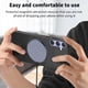 thumbnail image 4 of Magnetic Slim Case for Samsung Galaxy S25 with Camera Guard & Anti-Scratch Back Black, 4 of 5