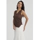 thumbnail image 4 of Polera Mujer Recogido Café Oscuro, 4 of 8