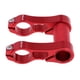 thumbnail image 1 of bicicleta plegable ajustable ciclismo manillar extensor vástago montaje rojo, 1 of 3