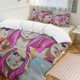 thumbnail image 1 of Jewelry Bonney Bed Duvet Cover Funny Anime Cartoon Bedding Sets Lightweight 3 Piece Comforter Sets, 1 of 5