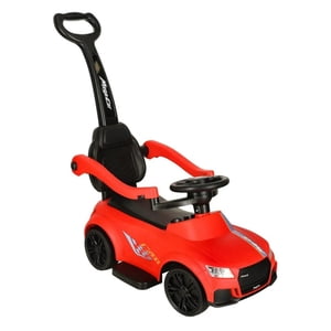 Mundo Online - Auto Correpasillo Con Mango Y Sonido Rojo