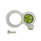 thumbnail image 2 of Nivel De Taladro Pequeño Circular De Burbuja Para Muebles, Carpintería, Taller, Blanco, 2 of 5
