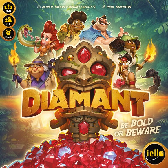 Juego de Mesa IELLO Diamant Edición 2024 Diseño Duradero