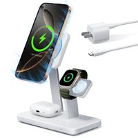 Estación De Carga Esr 15W 3 En 1 Magsafe Para Iphone White