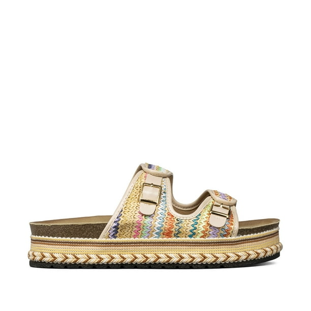 Sandalia Estilo Chala Casual Plataforma Mujer Weide QIU386
